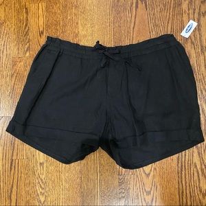 NWT | Old Navy Linen Mid-Rise Shorts